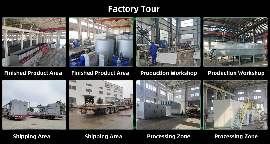 Qingdao Norson Sewage Environment Technology Co.,Ltd. línea de producción del fabricante