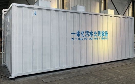 comprar Máquina de tratamiento de aguas residuales integrada personalizada con control PLC online manufacture