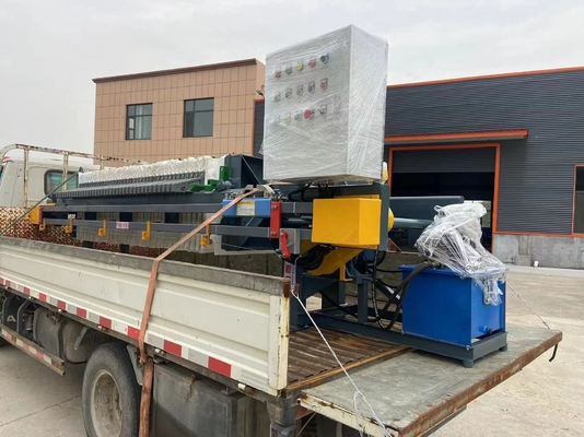 comprar Máquina de lavado de lodo de tipo furgoneta industrial Máquina de deshidratación de lodo Filtro de aceite hidráulico Prensa de filtro de lodo online manufacture