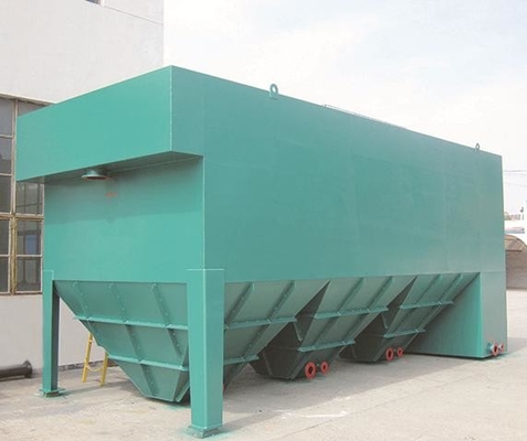 comprar Tratamiento de lodos de aguas residuales Lamella Placa inclinada clarificador Lamella tubo de asentamiento de patinaje montado asentamiento móvil online manufacture