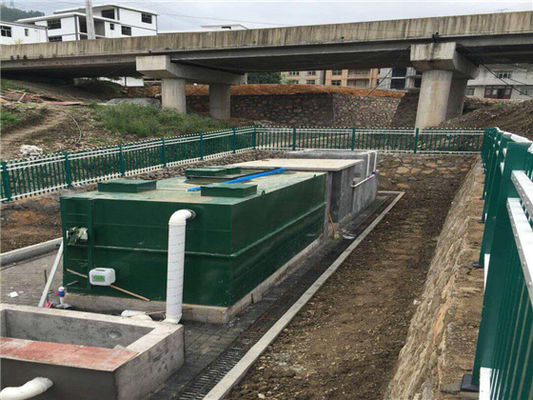 comprar Acuicultura Purificación de aguas residuales Tratamiento de separación MBR Equipo integrado Sistema doméstico de tratamiento de aguas residuales online manufacture