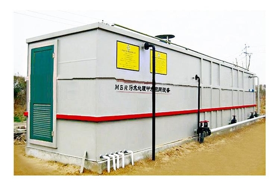 comprar Equipo de las plantas de tratamiento de aguas residuales industriales y domésticas STP MBBR MBR Equipo integrado de tratamiento de aguas residuales online manufacture