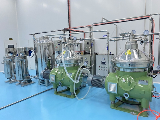 comprar Centrifugadora de disco de separación de tres fases para la refinación automática de aceite online manufacture