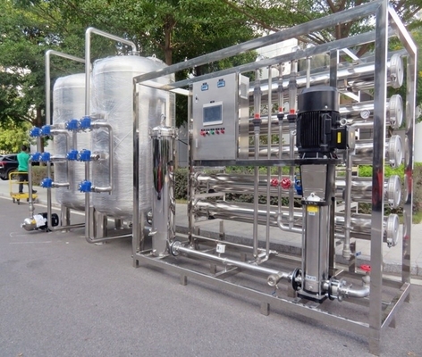 comprar 1500 Kg Peso 250 Lph Equipo de tratamiento de agua por ósmosis inversa para empresa de distribución de agua potable online manufacture