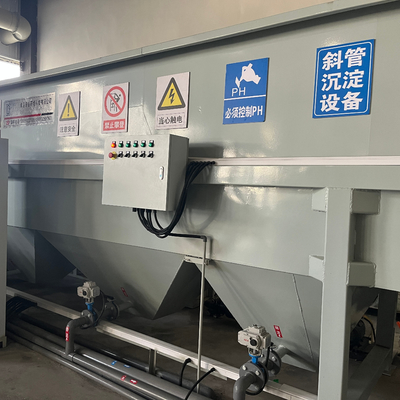 comprar Clarificador de lamella personalizado para el tratamiento de aguas fluviales reciclado en tanques de sedimentación de tubos inclinados online manufacture