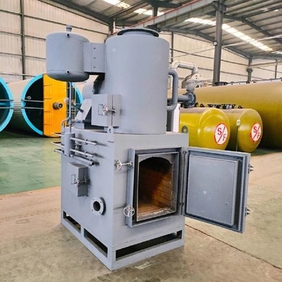 comprar Funcionamiento automático 220V o 380V Funcionamiento sin humo Animal de compañía Tienda de animales de compañía Matadero de residuos Incineradora de residuos peligrosos online manufacture