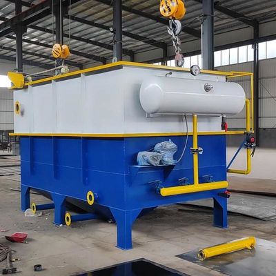 comprar Sistema DAF de alta capacidad de 1m3-300m3/h de acero inoxidable y acero al carbono con control automático eléctrico (PLC) para planta de tratamiento de aguas residuales Fabricación en línea