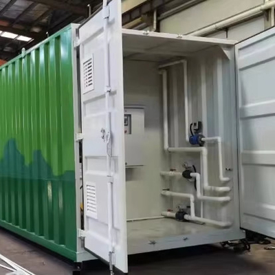 comprar Unidad de paquete de acero al carbono de tensión personalizada Sistema Mbr para equipos de plantas de tratamiento de aguas residuales industriales online manufacture