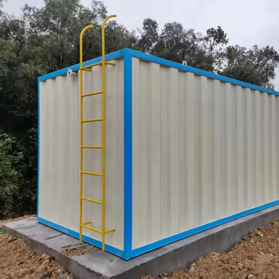 comprar Control automático eléctrico MBBR MBR Planta de tratamiento de aguas residuales envasadas Equipo de tratamiento de aguas residuales en contenedores online manufacture