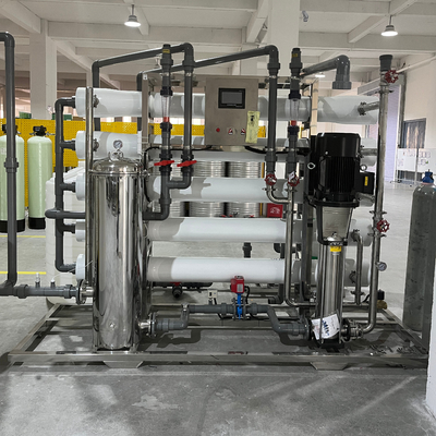 comprar Equipo de tratamiento de agua mineral pura RO totalmente automático para 1 tonelada de agua purificada por ósmosis inversa online manufacture