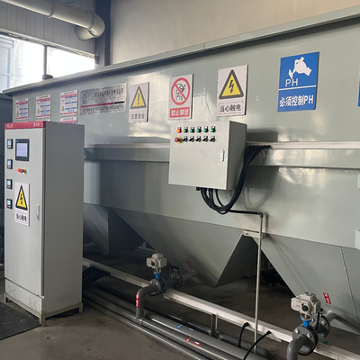 comprar Clarificador de lamella de tratamiento de aguas residuales personalizado con placas de coagulante de sedimentación y dispositivo de dosificación del tanque de floculantes online manufacture