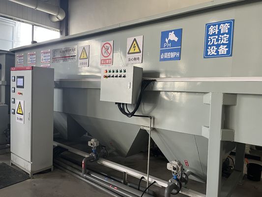 comprar Inclined Plate Design Lamella Clarifier for Industrial Water Purification online manufacture