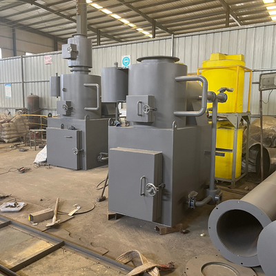 comprar Incinerador de residuos sanitarios de construcción de acero inoxidable para mascotas Máquina de incineración de residuos sólidos para hospitales y hogares 220V/380V online manufacture