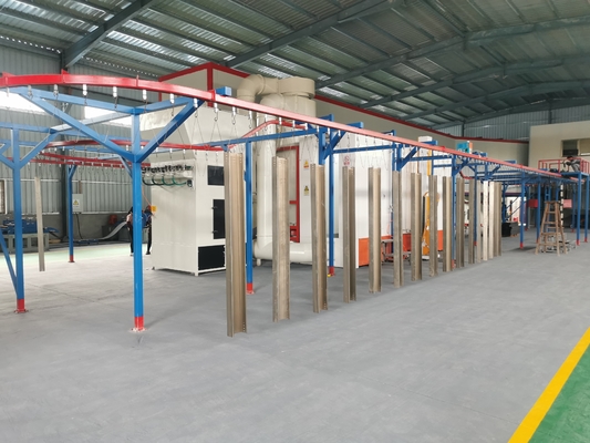 comprar Línea de producción automática de recubrimiento en polvo online manufacture