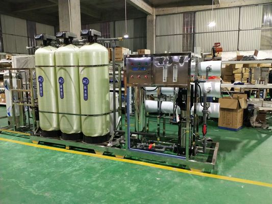comprar Sistema de ósmosis inversa de control automático eléctrico con construcción de acero inoxidable para la purificación automática del agua corriente Fabricación en línea
