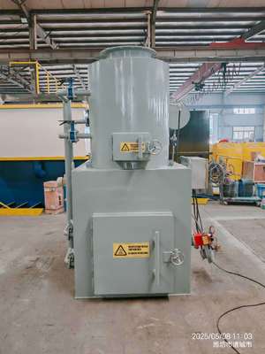 comprar Incinerador de residuos de tensión de operación personalizada con una vida útil de 20-30 años y una capacidad de quema de 15 kg-10 t/hora online manufacture