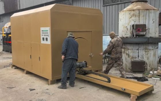 comprar Incinerador de residuos con voltaje de funcionamiento personalizado, capacidad de incineración de 15 kg-10 t/hora y vida útil de 20-30 años online manufacture