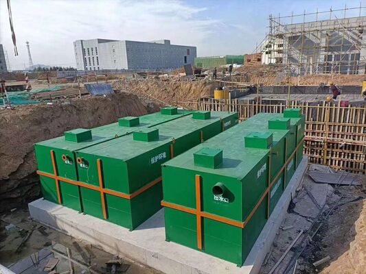 comprar 10m3-1000m3/día Potencia de procesamiento MBBR Plant con funcionamiento automático para el tratamiento de aguas residuales Reducción del 95% de CODcr y BOD5 Fabricación en línea