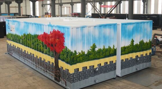 comprar Planta MBBR Ecológica con Voltaje Personalizado y Capacidad de 10m3-1000m3/Día para una Reducción del 95% de DQOcr y DBO5 Fabricación en línea