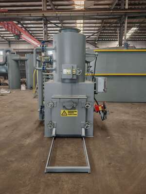comprar Incinerador de residuos sin humo con quemador de alta temperatura de 850 a 1200 grados centígrados para una eliminación del 95-99% de los contaminantes y una garantía de 1 año Fabricación en línea