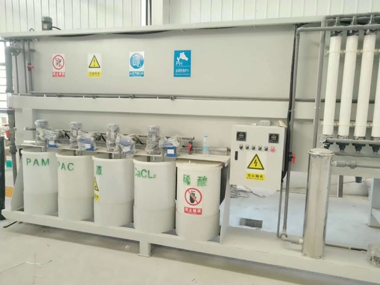 Clarificador de lamella de recubrimiento de aguas residuales Clarificador de placas inclinadas para separación de líquidos sólidos