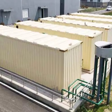 50 m3-1000 m3/día Capacidad Biorreactor de membrana Mbr en contenedores para equipos de sistemas de tratamiento de aguas residuales bio-médicas