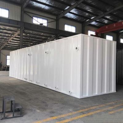 Sistema biológico de aguas residuales municipales industriales MBR MBBR para tratamiento integrado de aguas residuales en áreas municipales