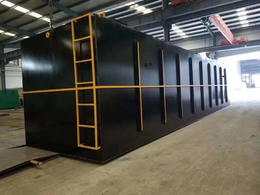 Sistema Eficiente de Tratamiento de Aguas Residuales 95-99% Eliminación de Contaminantes Proceso Multietapa Huella Compacta a Grande