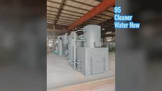 Máquina DAF con 95% de eficiencia montada sobre patines