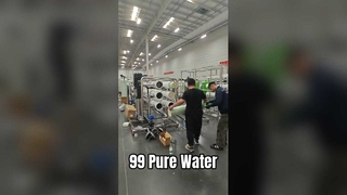 Sistema de RO industrial con solución de agua pura