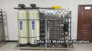Sistema de agua RO Control automático Acero inoxidable